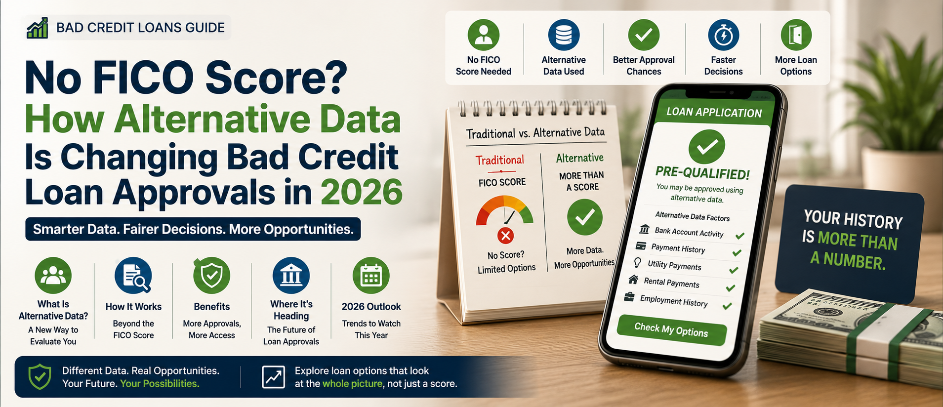 No FICO Score? How Alternative Data Is Changing Bad Credit Loan Approvals in 2026